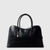 Borsa da weekend Ryder con stampa coccodrillo