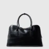 Borsa da weekend Ryder con stampa coccodrillo