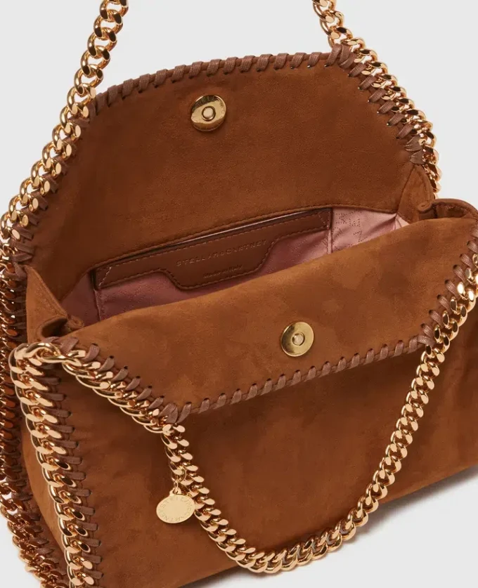Borsa Falabella Mini in pelle scamosciata Borsa Falabella Mini in pelle scamosciata