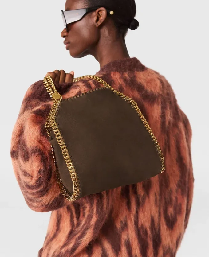 Borsa Falabella Mini in pelle scamosciata Borsa Falabella Mini in pelle scamosciata