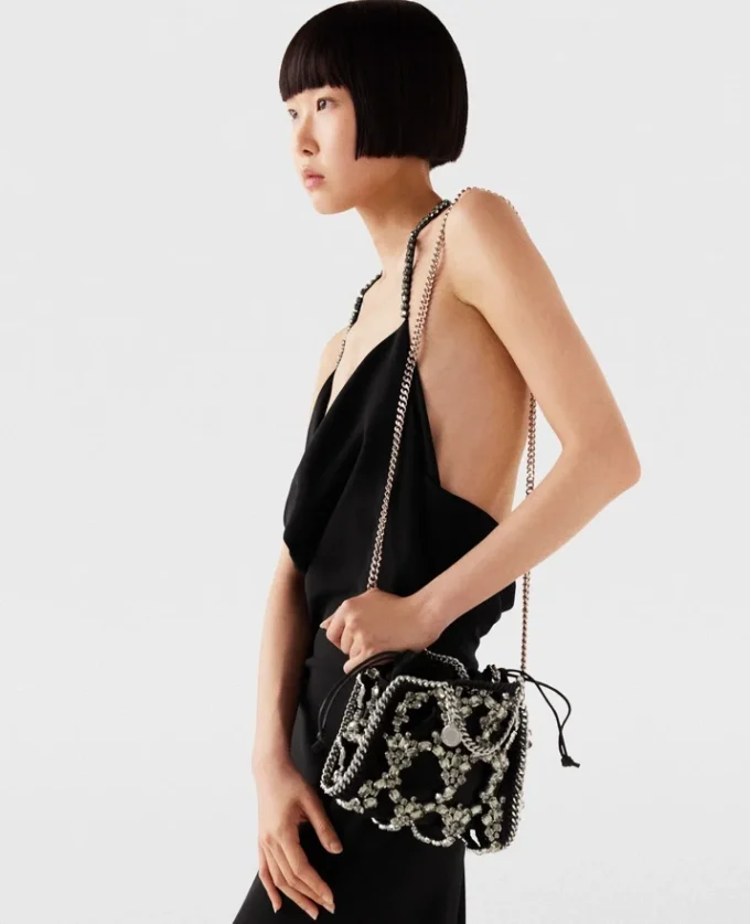 Borsa Falabella Tiny Crystal Cage Borsa Falabella Tiny Crystal Cage