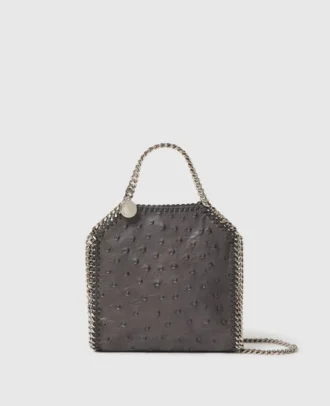 Borsa Falabella Tiny in struzzo