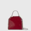 Borsa Falabella Tiny Tote in vernice stropicciata Borsa Falabella Tiny Tote in vernice stropicciata