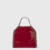 Borsa Falabella Tiny Tote in vernice stropicciata Borsa Falabella Tiny Tote in vernice stropicciata