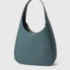 Borsa hobo grande con logo borchiato Borsa hobo grande con logo borchiato