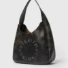 Borsa hobo grande slouchy invecchiata con logo Borsa hobo grande slouchy invecchiata con logo