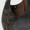 Borsa hobo grande slouchy invecchiata con logo Borsa hobo grande slouchy invecchiata con logo