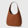 Borsa hobo media Slouchy con logo Borsa hobo media Slouchy con logo