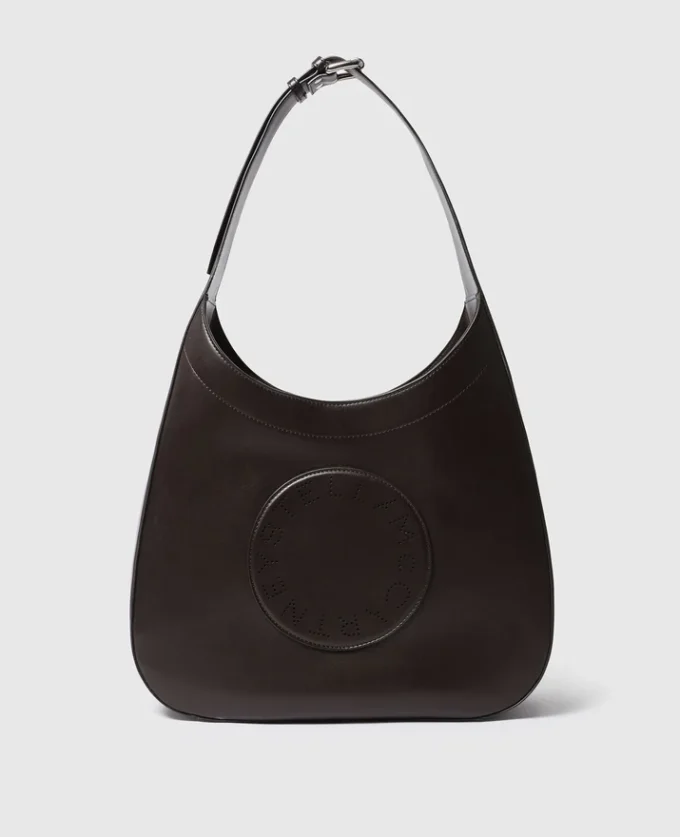 Borsa hobo morbida con cintura con logo Borsa hobo morbida con cintura con logo