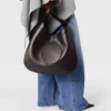 Borsa hobo morbida con cintura con logo Borsa hobo morbida con cintura con logo