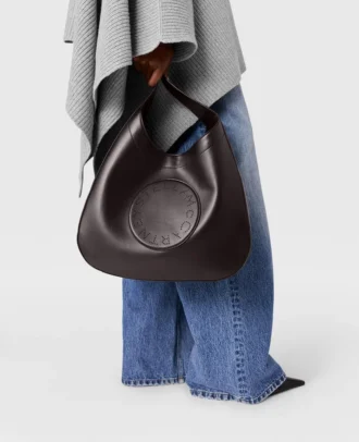 Borsa hobo morbida con cintura con logo