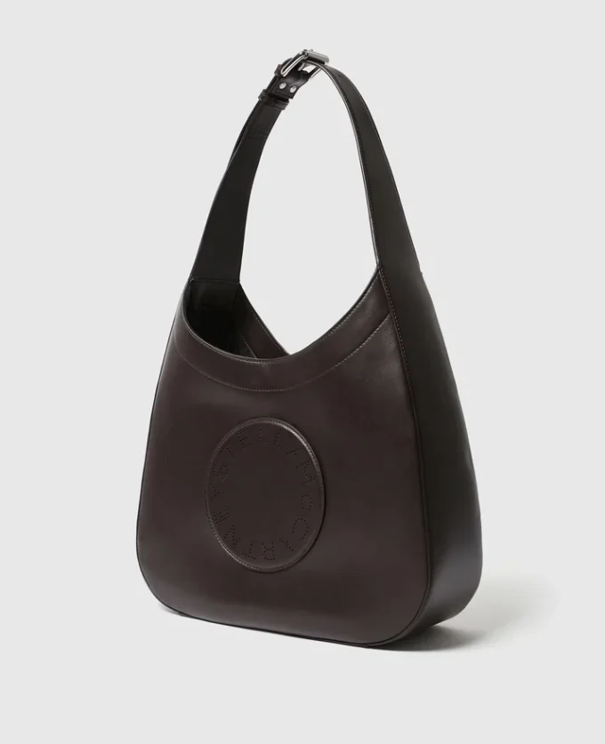 Borsa hobo morbida con cintura con logo Borsa hobo morbida con cintura con logo