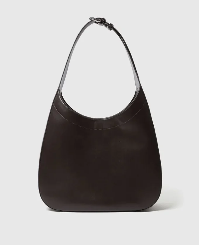 Borsa hobo morbida con cintura con logo Borsa hobo morbida con cintura con logo