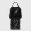 Borsa mini Falabella con frange e paillettes in edizione limitata Borsa mini Falabella con frange e paillettes in edizione limitata