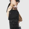 Borsa mini Falabella con frange e paillettes in edizione limitata Borsa mini Falabella con frange e paillettes in edizione limitata