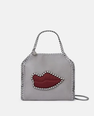 Borsa mini Falabella Lips