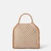 Borsa mini tote Falabella Chevron trapuntata Borsa mini tote Falabella Chevron trapuntata
