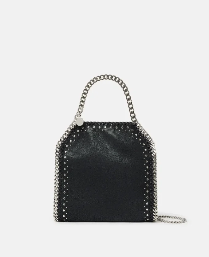 Borsa mini tote Falabella con borchie Borsa mini tote Falabella con borchie
