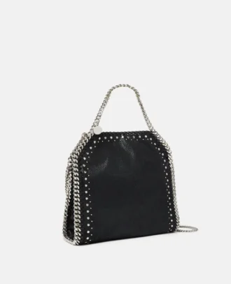 Borsa mini tote Falabella con borchie Borsa mini tote Falabella con borchie