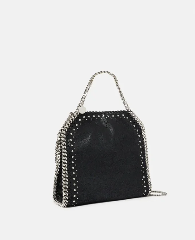 Borsa mini tote Falabella con borchie Borsa mini tote Falabella con borchie