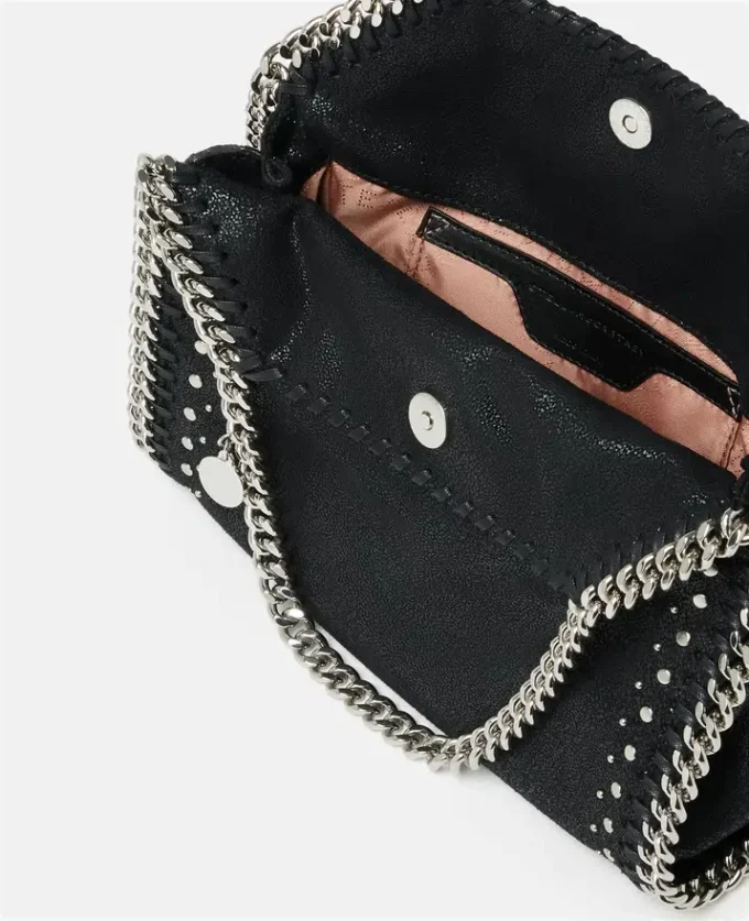 Borsa mini tote Falabella con borchie Borsa mini tote Falabella con borchie