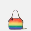 Borsa mini tote Falabella Rainbow Crystal Dégradé