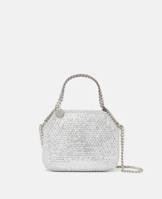 Borsa piccola Falabella con paillettes