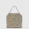 Borsa piccola Falabella in edizione limitata con catena metallica ricamata Borsa piccola Falabella in edizione limitata con catena metallica ricamata