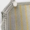 Borsa piccola Falabella in edizione limitata con catena metallica ricamata Borsa piccola Falabella in edizione limitata con catena metallica ricamata
