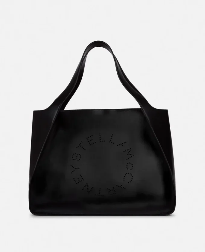 Borsa tote con logo Stella Borsa tote con logo Stella