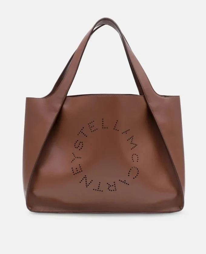 Borsa tote con logo Stella