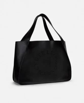Borsa tote con logo Stella