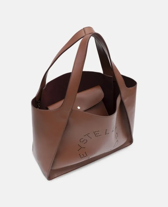 Borsa tote con logo Stella