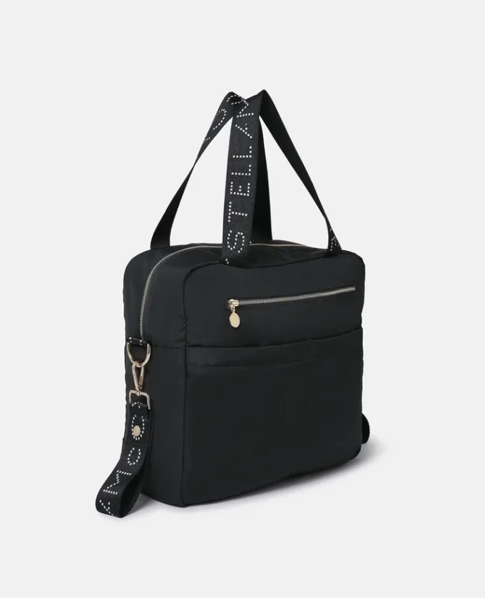 Borsa tote con nastro con logo Borsa tote con nastro con logo