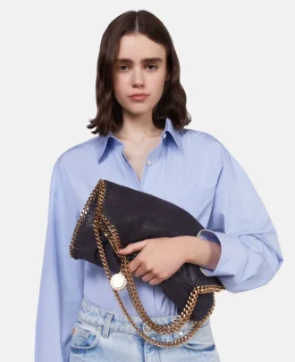 Borsa tote Falabella con chiusura a ribalta