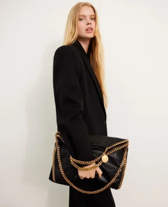 Borsa tote Falabella con chiusura a ribalta