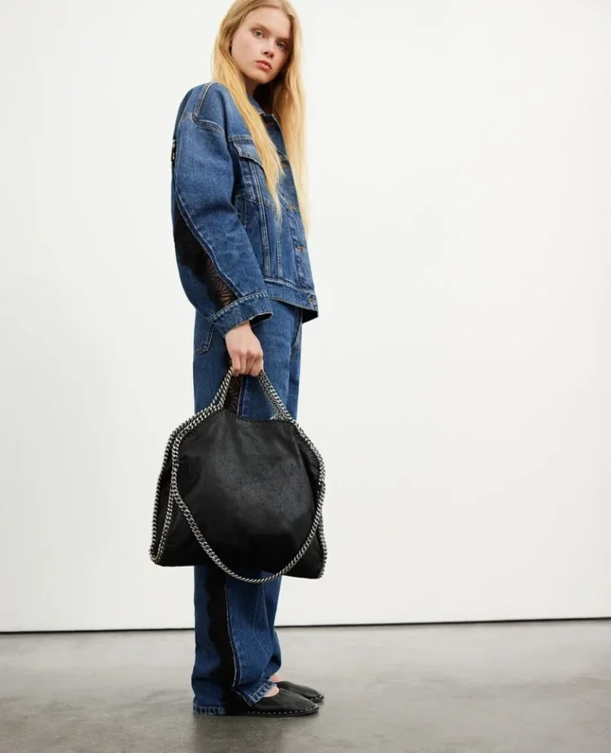Borsa tote Falabella con chiusura a ribalta Borsa tote Falabella con chiusura a ribalta