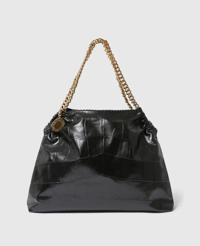 Borsa tote Falabella con coulisse e stampa cocco Borsa tote Falabella con coulisse e stampa cocco