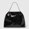 Borsa tote Falabella con coulisse in vernice