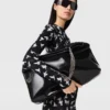Borsa tote Falabella con coulisse in vernice
