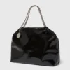 Borsa tote Falabella con coulisse in vernice