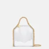 Borsa tote Falabella con finitura cromata a specchio Borsa tote Falabella con finitura cromata a specchio