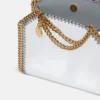 Borsa tote Falabella con finitura cromata a specchio Borsa tote Falabella con finitura cromata a specchio