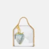 Borsa tote Falabella con finitura cromata a specchio Borsa tote Falabella con finitura cromata a specchio