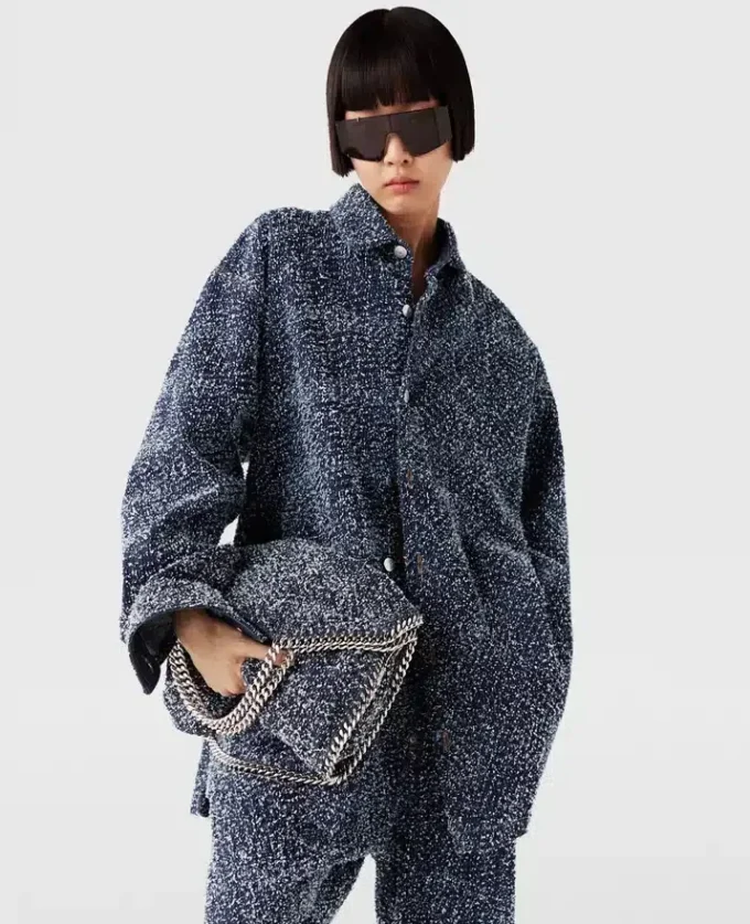 Borsa tote Falabella Fold-Over Bouclé Borsa tote Falabella Fold-Over Bouclé