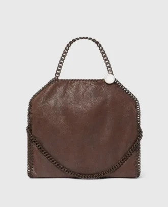 Borsa tote Falabella Fold-Over smaltata