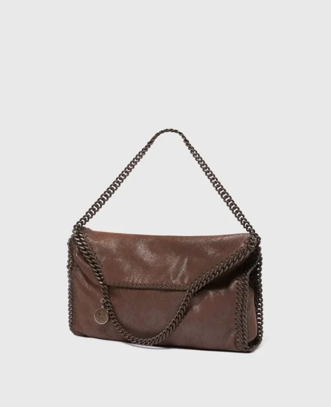 Borsa tote Falabella Fold-Over smaltata Borsa tote Falabella Fold-Over smaltata