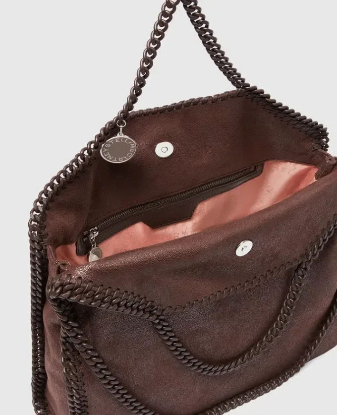 Borsa tote Falabella Fold-Over smaltata Borsa tote Falabella Fold-Over smaltata