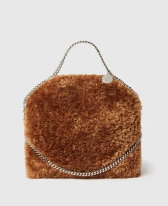 Borsa tote Falabella Plush con chiusura a ribalta