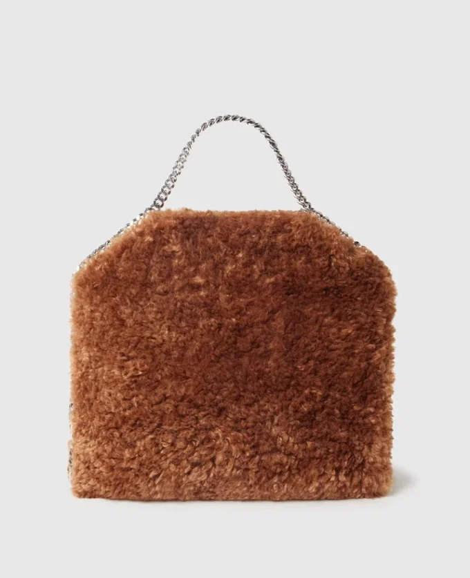 Borsa tote Falabella Plush con chiusura a ribalta